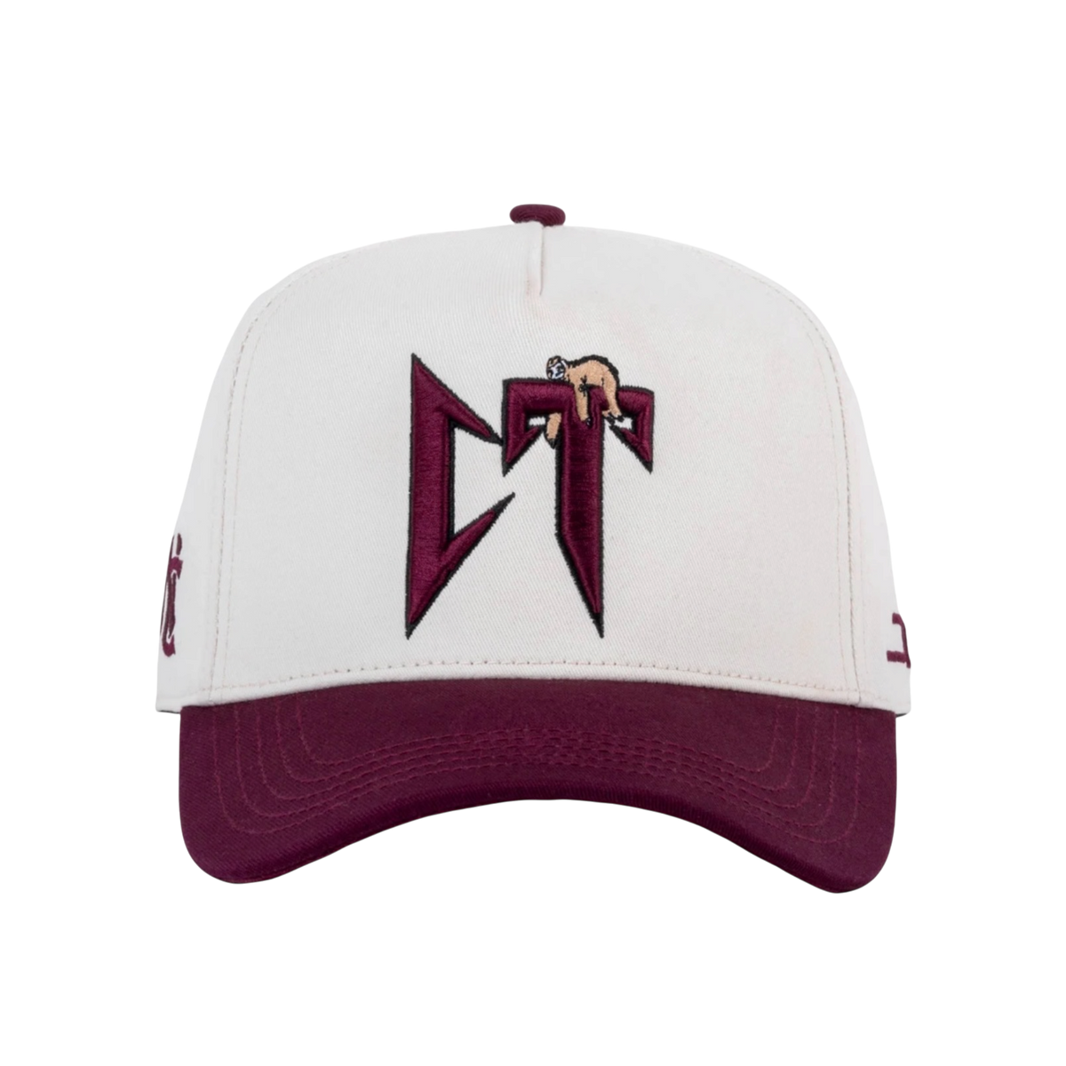 JC HATS X CT “BONE/BURGUNDY”