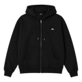 ALO ZIP HOODIE BLACK