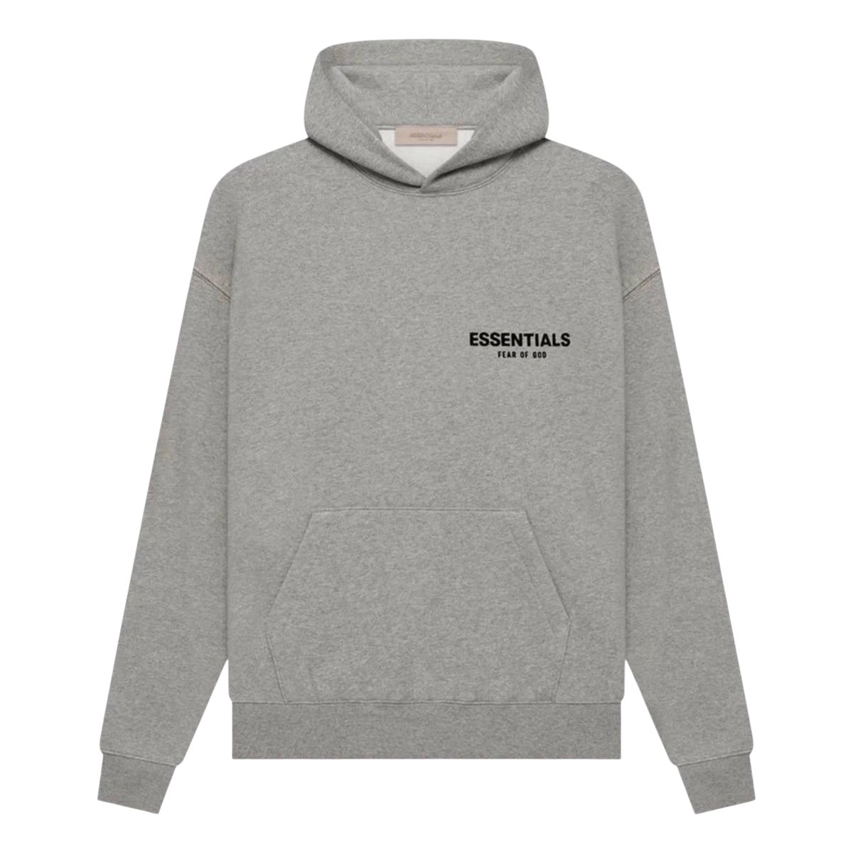 FEAR OF GOD ESSENTIALS HOODIE “DARK OATMEAL”