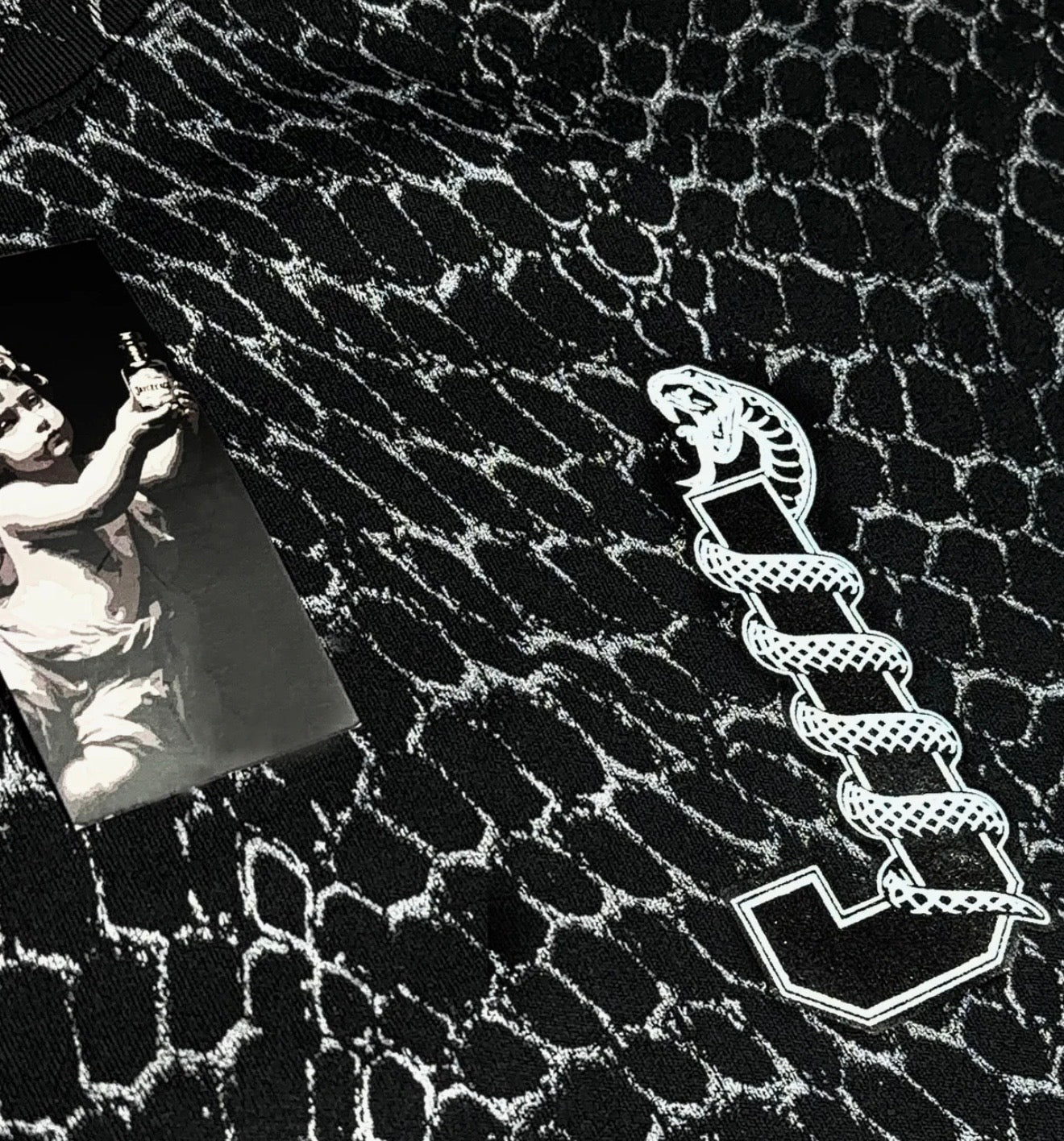 JAYCEEAGE SNAKE FULL PRINT TEE