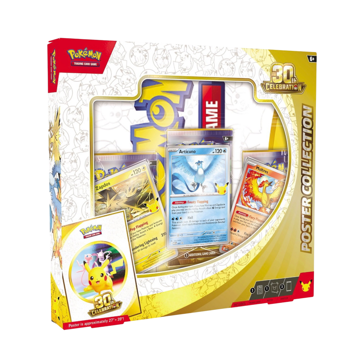 POKEMON TCG POSTER COLLECTION 30 ANNIVERSARY