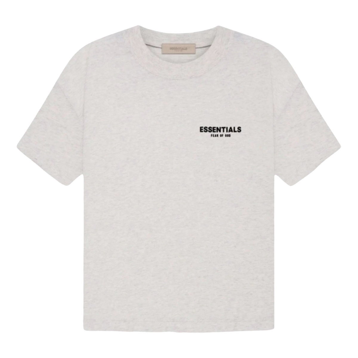 FEAR OF GOD ESSENTIALS TEE “LIGHT OATMEAL”