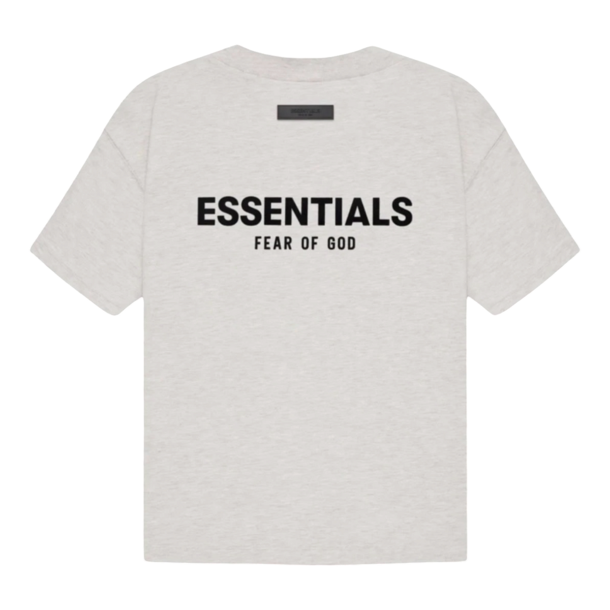 FEAR OF GOD ESSENTIALS TEE “LIGHT OATMEAL”