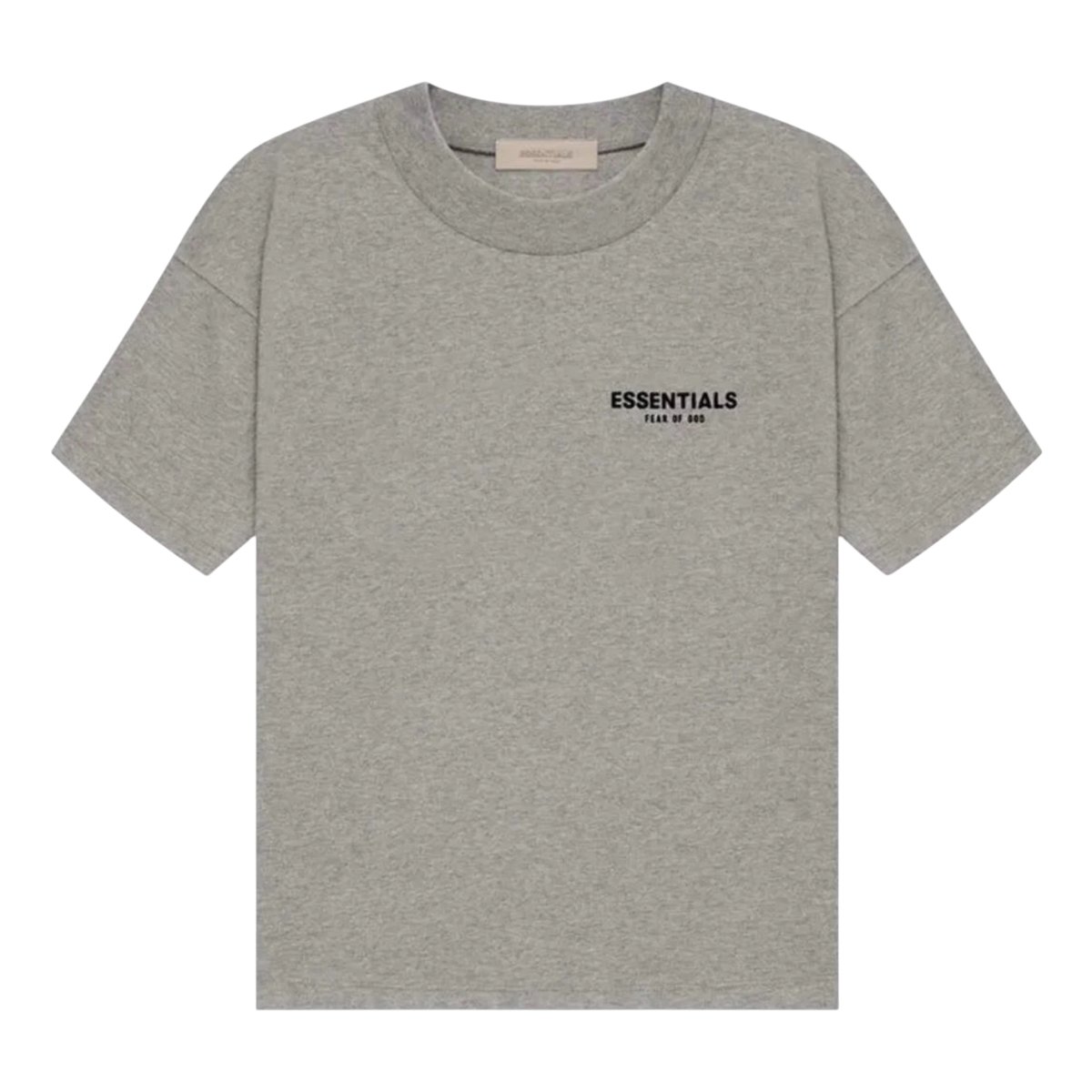 FEAR OF GOD ESSENTIALS TEE “DARK OATMEAL”