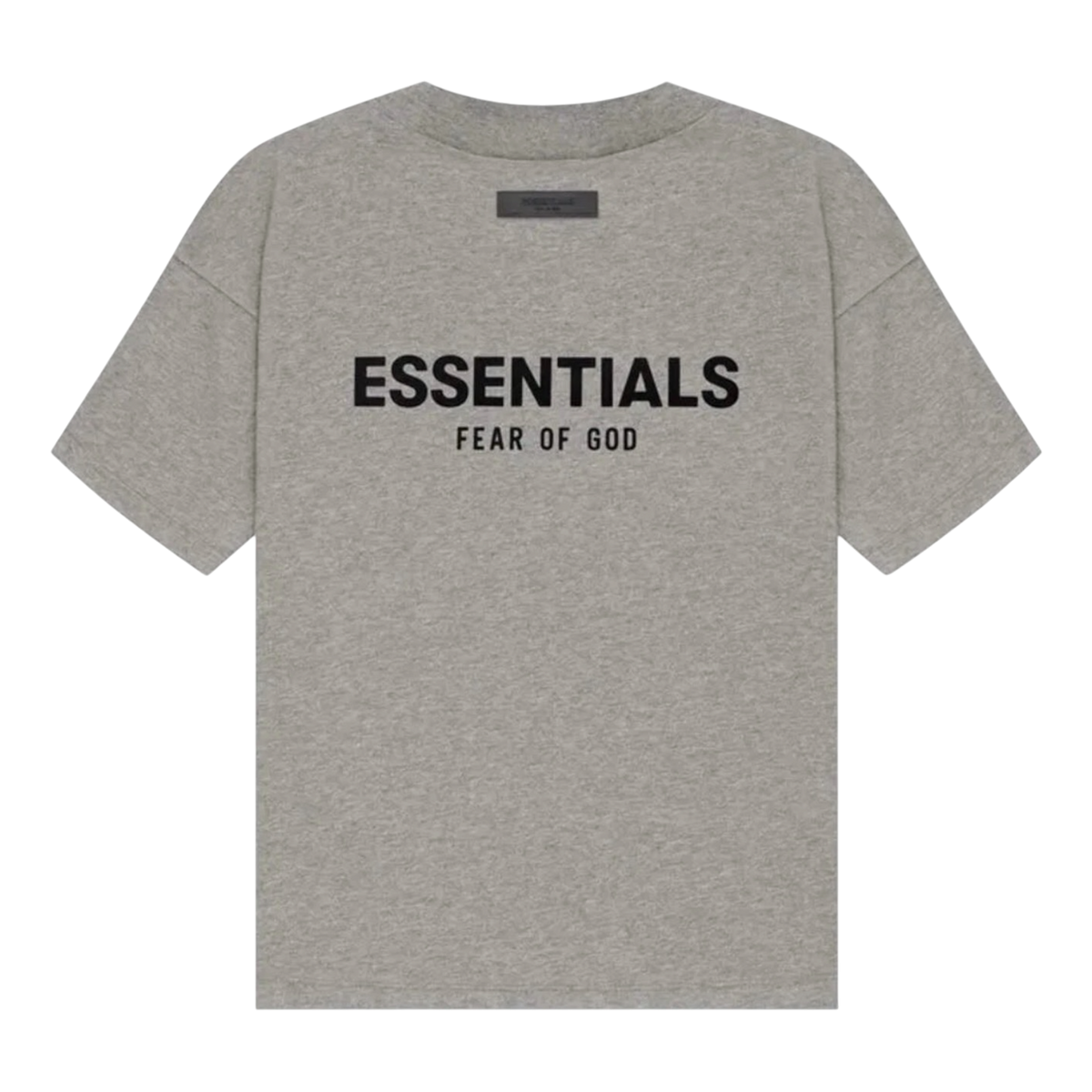 FEAR OF GOD ESSENTIALS TEE “DARK OATMEAL”